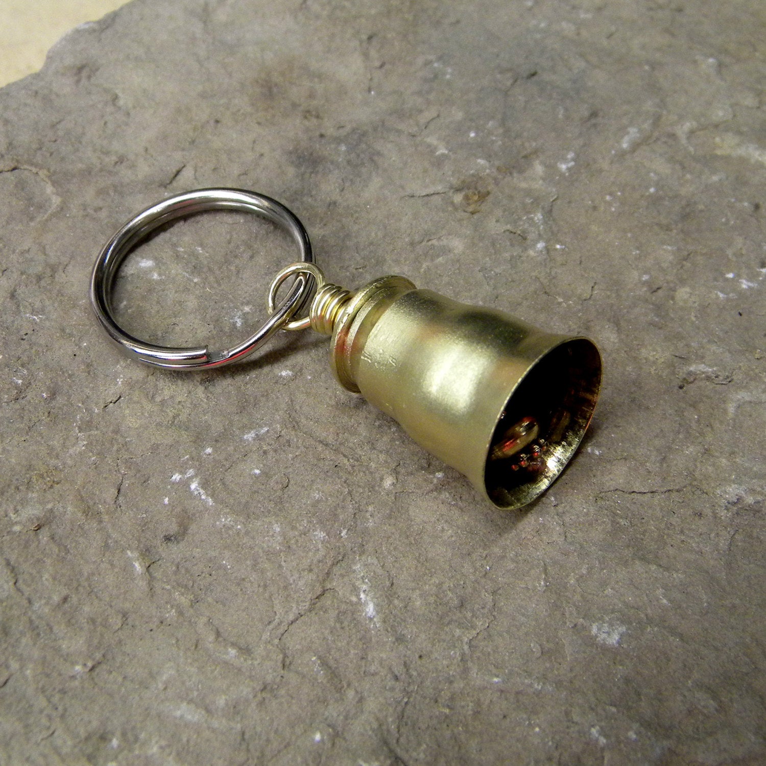 Bullet Shell Casing Motorcycle Good Luck Guardian Angel Bell