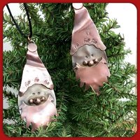 spoon santa ornament