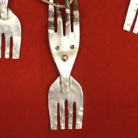 fork deer ornament