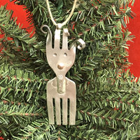 fork deer ornament