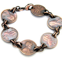 copper penny bracelet