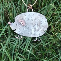 spoon hedgehog ornament