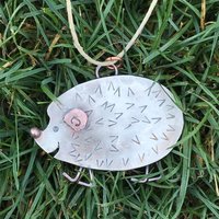 spoon hedgehog ornament