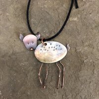 spoon fawn baby deer ornament