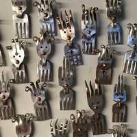 fork deer magnet variety