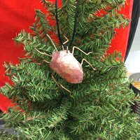 copper stink bug ornament