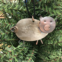 spoon pig ornament, photo 1
