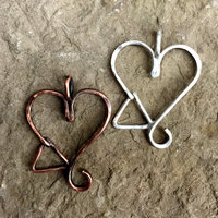 Adoption Triad pendants, copper or sterling