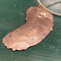 Copper pickle ornament, image 2