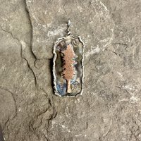 Evergreen pine mixed metal pendant #9, view 3