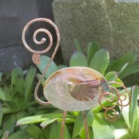 spoon flamingo plant container garden decor