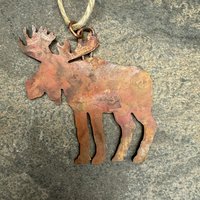 Copper Moose Ornament