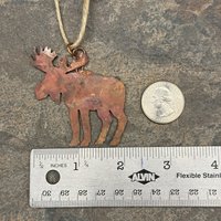 Copper Moose Ornament