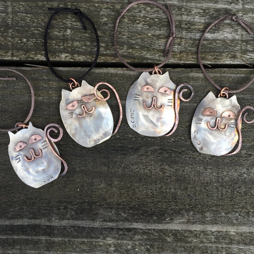 spoon cat ornament examples