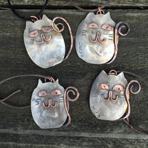 spoon cat ornament examples