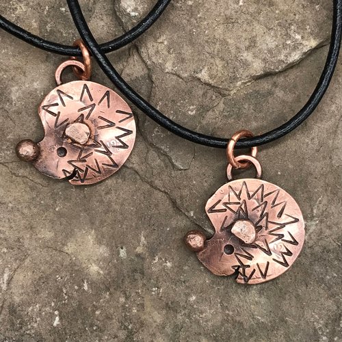 penny hedgehog necklace