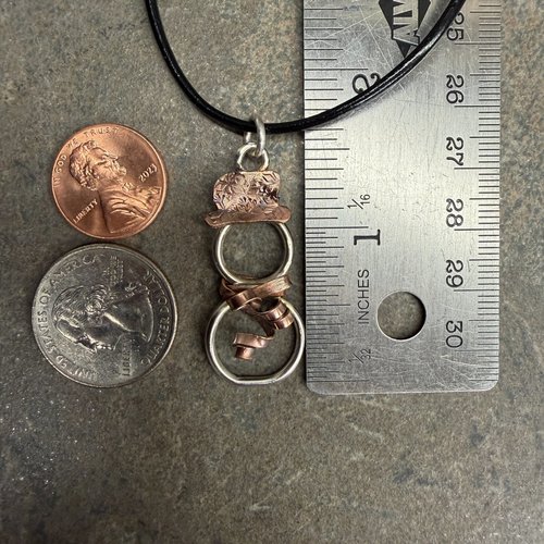 Snowman Necklace