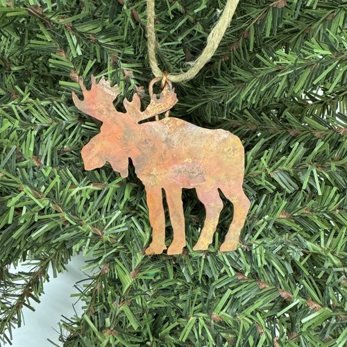 Copper Moose Ornament