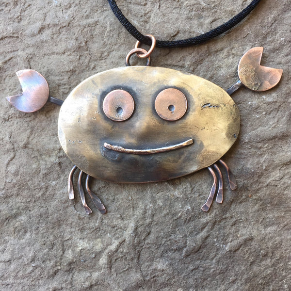 spoon crab ornament