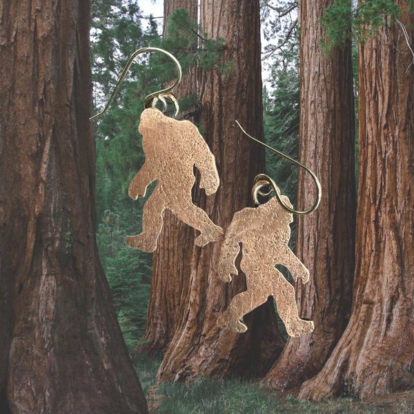 Bigfoot Sasquatch Earrings