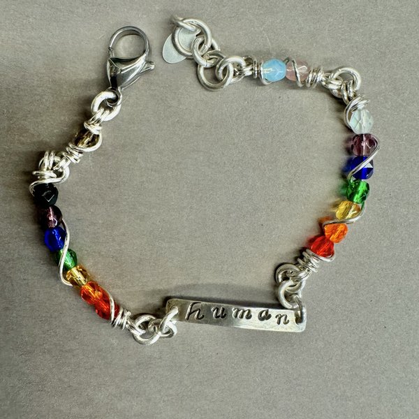 Human Rainbow Bracelet